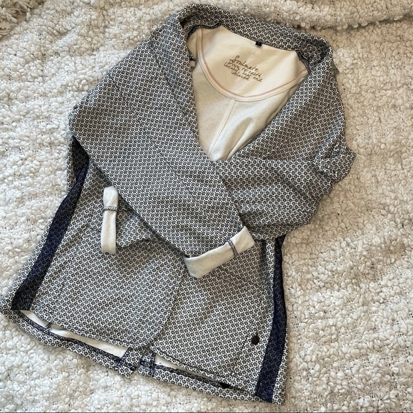 SOULMATE Paloma Printed Cotton Blazer small - Picture 7 of 7